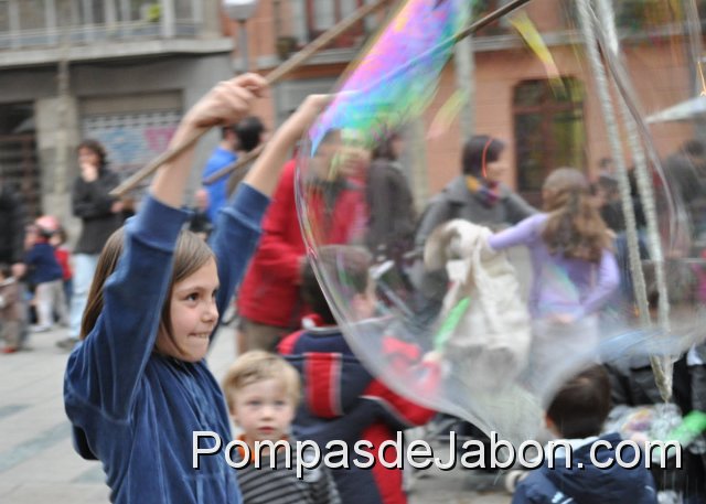 Burbujas gigantes de jabon Pompas de jabon GIGANTES
