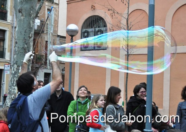 Burbujas gigantes de jabon Pompas de jabon GIGANTES