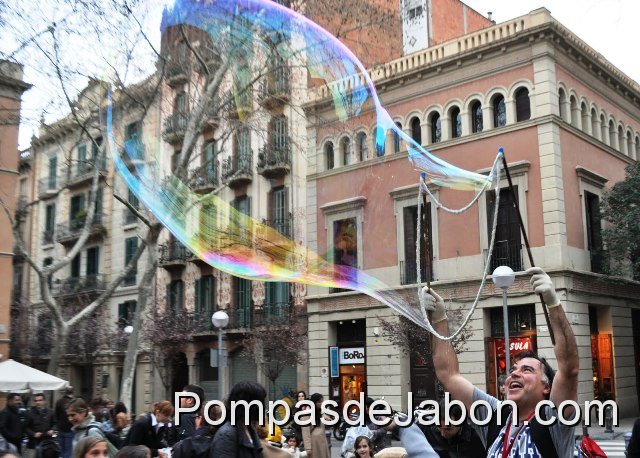 Burbujas gigantes de jabon Pompas de jabon GIGANTES