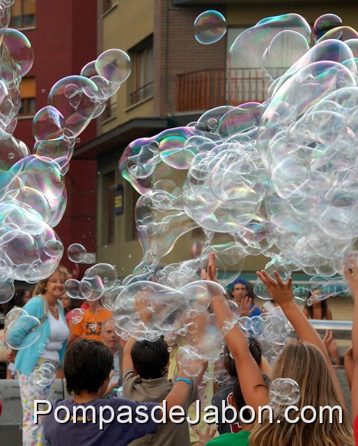Burbujas gigantes de jabon Pompas de jabon GIGANTES