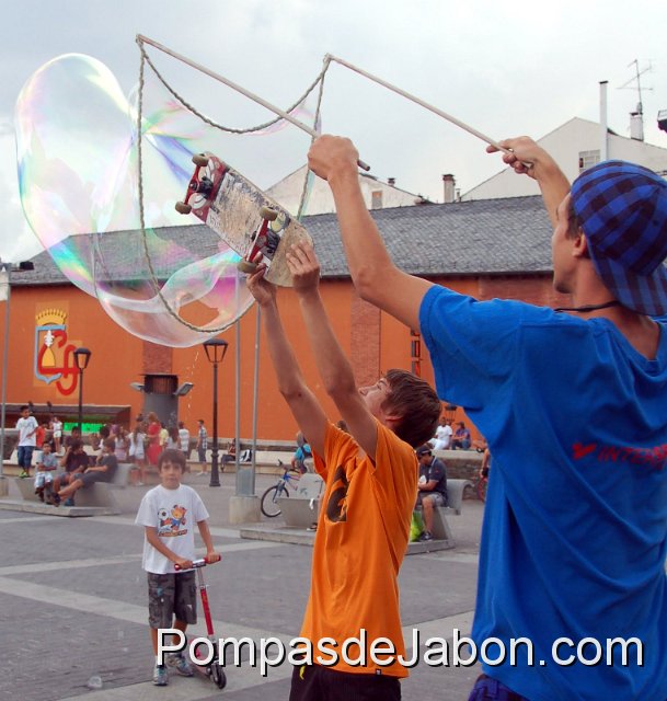 Burbujas gigantes de jabon Pompas de jabon GIGANTES