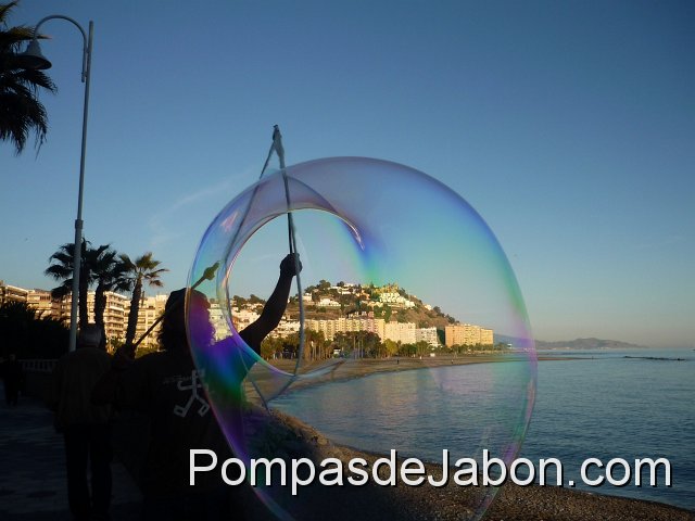 Burbujas gigantes de jabon Pompas de jabon GIGANTES