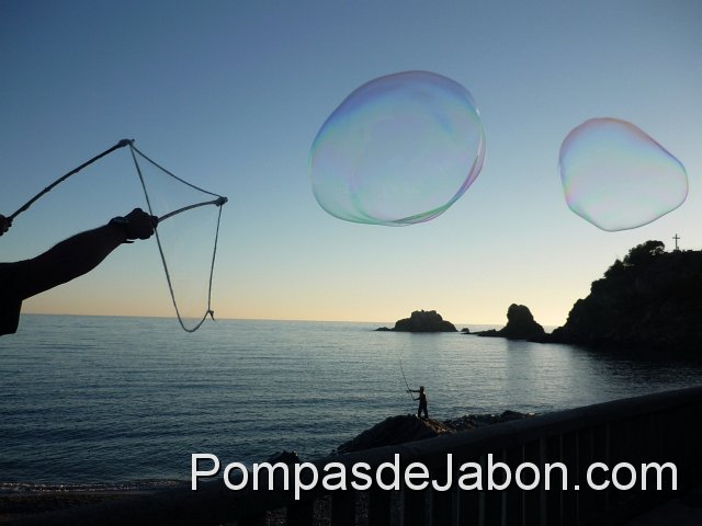 Burbujas gigantes de jabon Pompas de jabon GIGANTES