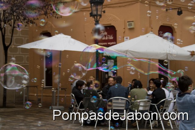 Burbujas gigantes de jabon Pompas de jabon GIGANTES