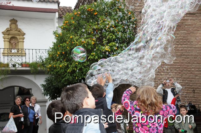 Burbujas gigantes de jabon Pompas de jabon GIGANTES
