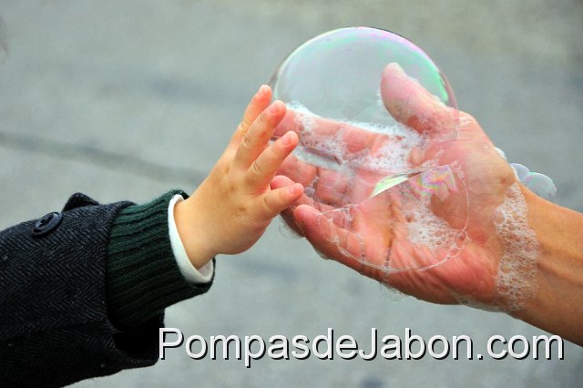 Burbujas gigantes de jabon Pompas de jabon GIGANTES