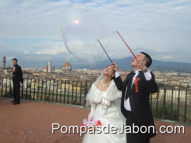 Burbujas gigantes de jabon Pompas de jabon GIGANTES