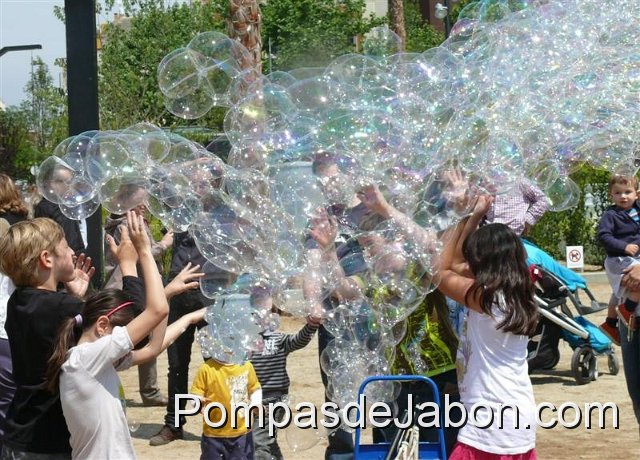 Burbujas gigantes de jabon Pompas de jabon GIGANTES
