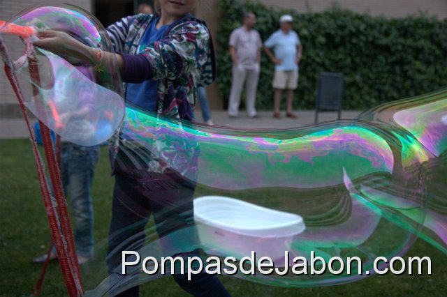 Burbujas gigantes de jabon Pompas de jabon GIGANTES